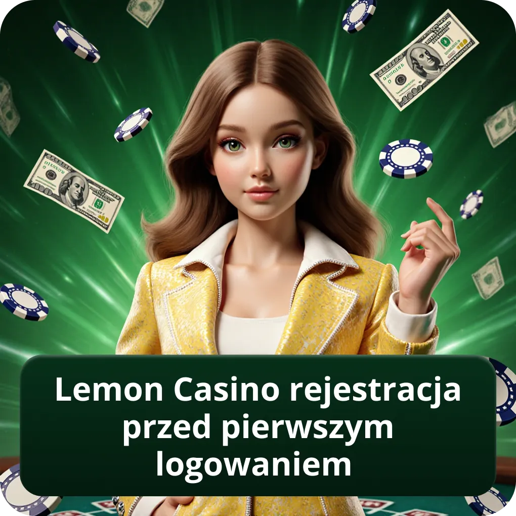 Lemon Casino rejestracja przed pierwszym logowaniem